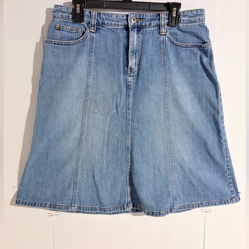 Tommy Hilfinger Blue Denim Skirt